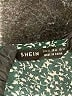 Shein 100% Polyester Green Short Sleeve Blouse Size XL - photo 7