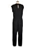 Lou & Grey Solid Black Jumpsuit Size L - photo 2
