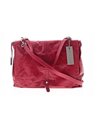 Nicoli Leather Messenger (view 1)