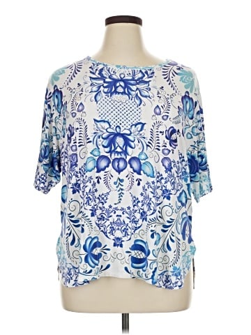 Johnny Was Short Sleeve Blouse (view 1)