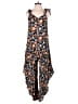 1.State Paisley Blue Jumpsuit Size S - photo 1