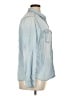 Halogen 100% Lyocell Blue Long Sleeve Button-Down Shirt Size XL - photo 4