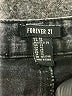 Forever 21 Black Denim Shorts Size 29 waist - photo 3