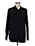 Nine West 100% Polyester Black Long Sleeve Blouse Size M - photo 1