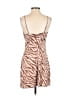 Love Tree Animal Print Brown Cocktail Dress Size S - photo 2