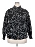 Unbranded Print Black Track Jacket Size XXL (estimated) - photo 1