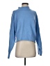French Connection Solid Blue Turtleneck Sweater Size S - photo 1