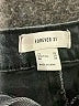 Forever 21 Plus Black Denim Shorts Size 29 waist - photo 3