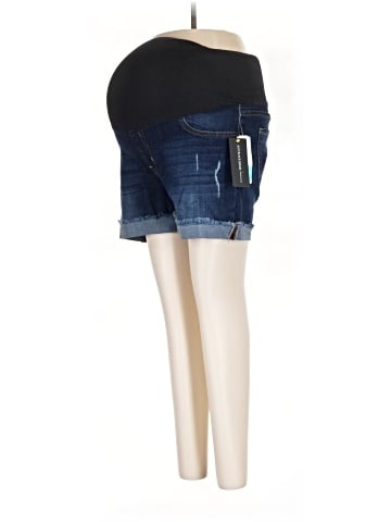 Just Black Denim Shorts (view 1)