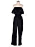 J.Crew 100% Linen Solid Black Jumpsuit Size S - photo 1