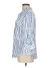 Unbranded Stripes Blue 3/4 Sleeve Blouse Size M - photo 5