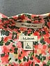 L.L.Bean 100% Cotton Floral Pink Long Sleeve Button-Down Shirt Size L - photo 7