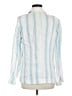 FRAME 100% Linen Blue Blazer Size 6 - photo 2