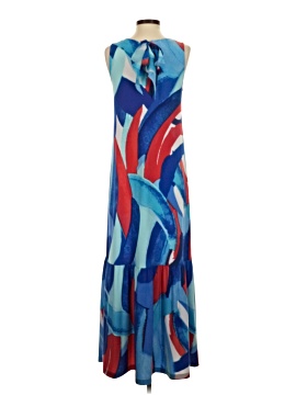 susan graver casual dresses on sale Susan Graver Petite Printed Burnout Tiered Sleeveless Maxi Dress