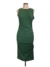 Unbranded Solid Green Cocktail Dress Size L - photo 1