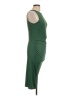Unbranded Solid Green Cocktail Dress Size L - photo 4