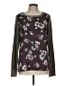 Kaileigh Floral Purple Pullover Sweater Size L - photo 1