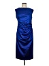 Talbot Runhof Blue Cocktail Dress Size 14 (estimated) - photo 1
