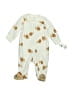 Carter's 100% Polyester Print Ivory Long Sleeve Outfit 0-3 MO / 3 MO - photo 1