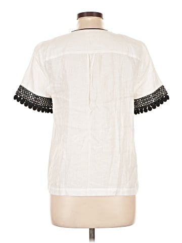 J.Crew Collection Short Sleeve Blouse (view 2)