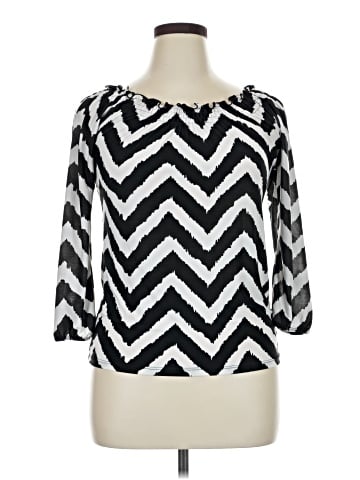 Carol Rose 3/4 Sleeve Blouse (view 1)