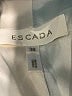 Escada Chevron-herringbone Teal Blazer Size EU 38 / US 8 - photo 6