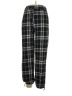 Unbranded Plaid Black Casual Pants Size XL - photo 1