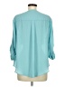 Torrid 100% Polyester Teal 3/4 Sleeve Blouse Size Med Plus (00) - photo 2
