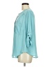 Torrid 100% Polyester Teal 3/4 Sleeve Blouse Size Med Plus (00) - photo 5