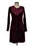 Assorted Brands Burgundy Cocktail Dress Size L - photo 1