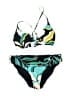 Roxy Print Green Two Piece Swimsuit Size M - photo 1