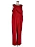 Calvin Klein Solid Red Jumpsuit Size 16 - photo 1