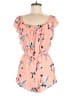 Honey Belle 100% Rayon Print Pink Romper Size M - photo 1