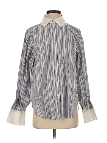 Derek Lam 10 Crosby Long Sleeve Blouse (view 1)