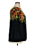 Susan Graver Black 3/4 Sleeve Blouse Size XL - photo 4