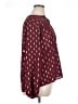 Papermoon 100% Polyester Burgundy Long Sleeve Blouse Size XL - photo 4