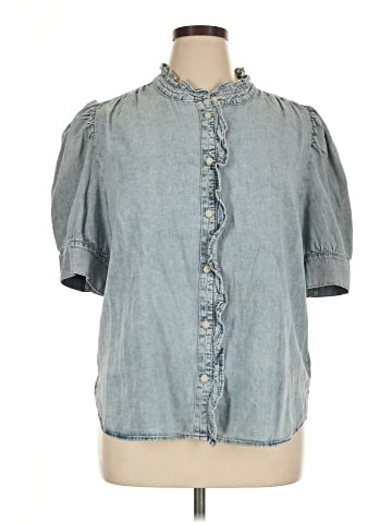 Gap Short Sleeve Blouse (view 1)