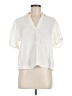 Universal Thread Ivory Short Sleeve Blouse Size M - photo 1