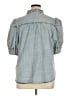 Gap 100% Cotton Blue Short Sleeve Blouse Size XL - photo 2