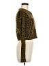 Hyfve 100% Polyester Animal Print Brown Cardigan Size M - photo 4