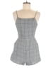 Temt Plaid Gray Romper Size 8 - photo 1
