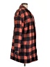 Minkpink Plaid Orange Coat Size L - photo 4
