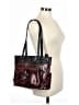 Assorted Brands 100% Leather Burgundy Leather Tote One size - photo 2
