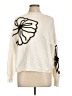 Unbranded Floral Ivory Pullover Sweater Size L - photo 1
