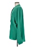 Equipment 100% Silk Solid Green Blouse Size M - photo 5