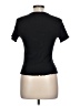 ON FIRE 100% Cotton Black Short Sleeve Henley Size L - photo 2
