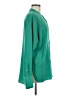 Equipment 100% Silk Solid Green Blouse Size M - photo 4