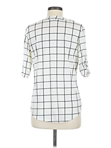 Always Indigo Short Sleeve Blouse (view 2)