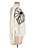Unbranded Floral Ivory Pullover Sweater Size L - photo 4