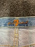 7 For All Mankind 100% Cotton Hearts Blue Jeans Size 29 waist - photo 7